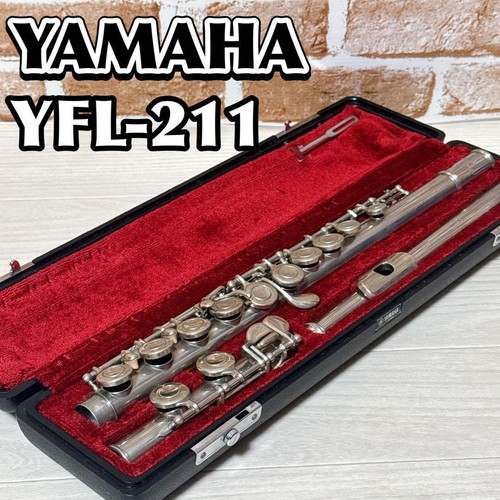 Yamaha yfl 211 flute - yamaha, with